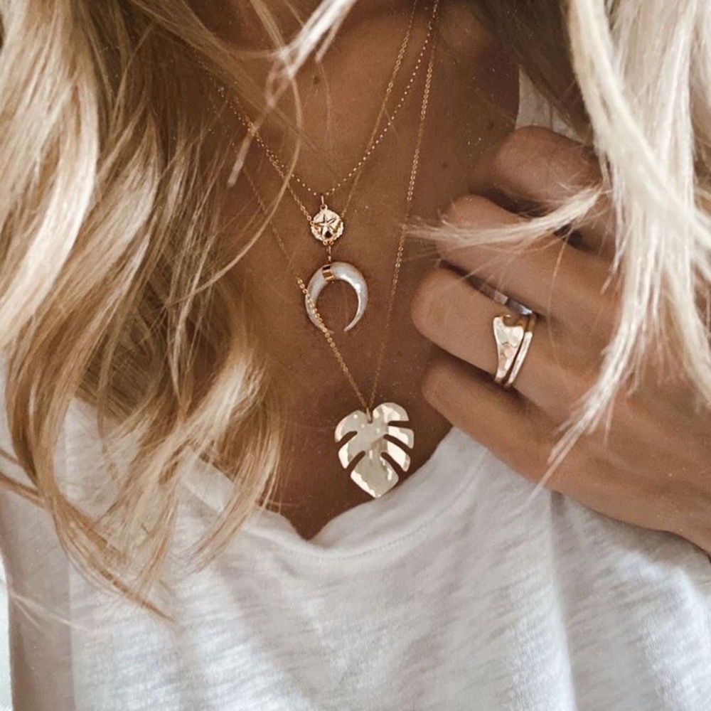 James Michelle Mini Sand Dollar Necklace